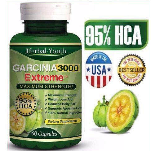 Garcinia 3000 Extreme Weight Loss Capsules, 60 Capsules, Rs 1500 /bottle | ID: 16343328512