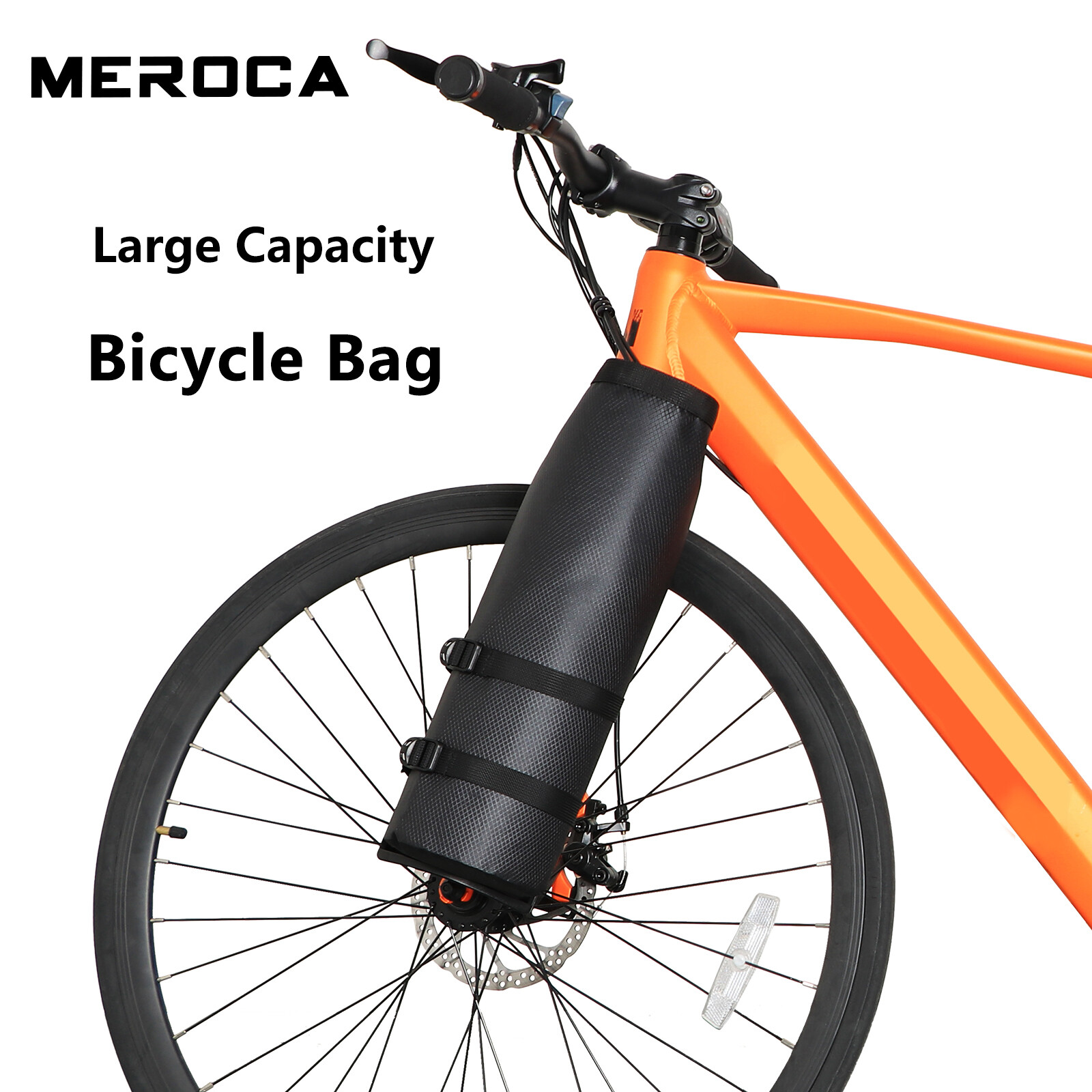 Meroca túi đựng xe đạp đa năng túi trước chống nước sức chứa lớn túi ống khung trên túi đựng xe đạp đường trường mtb túi đựng bình nước