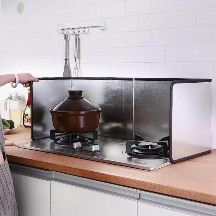 Anti Splatter Shield Guard Oil Anti Splash Block 3 Sided Splatter Shield Guard Anti Splashing Oil Gas Stove Baffle Heat Insulation Kitchen Utensils Lazada Singapore
