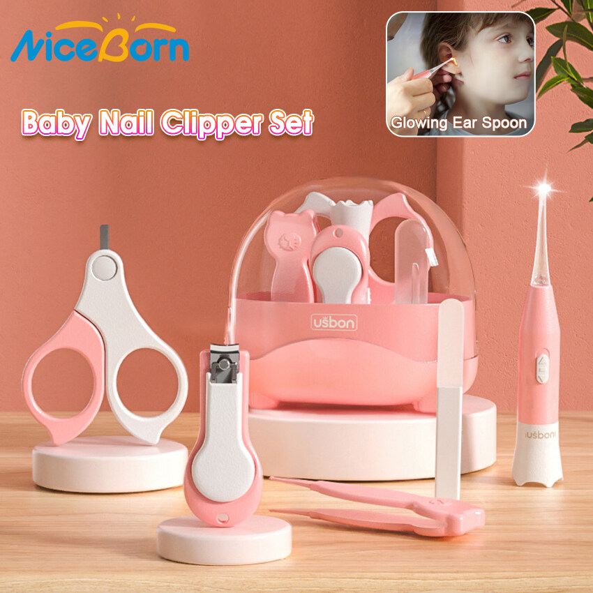 NiceBorn Baby Nail Kit Baby Manicure Kit and Pedicure kit Baby Nail