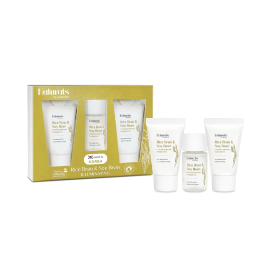 Gambar NATURALS BY WATSONS Rice Bran   Soy Bean Skin Trial Set