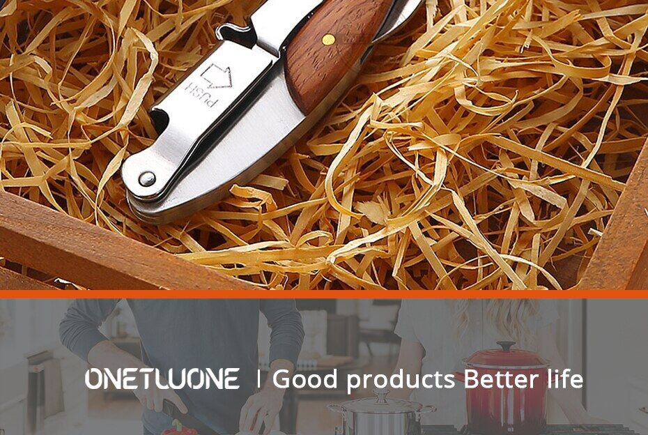 Professional Waiter Corkscrew With Wood Handle And Storage Bag_voghion.com