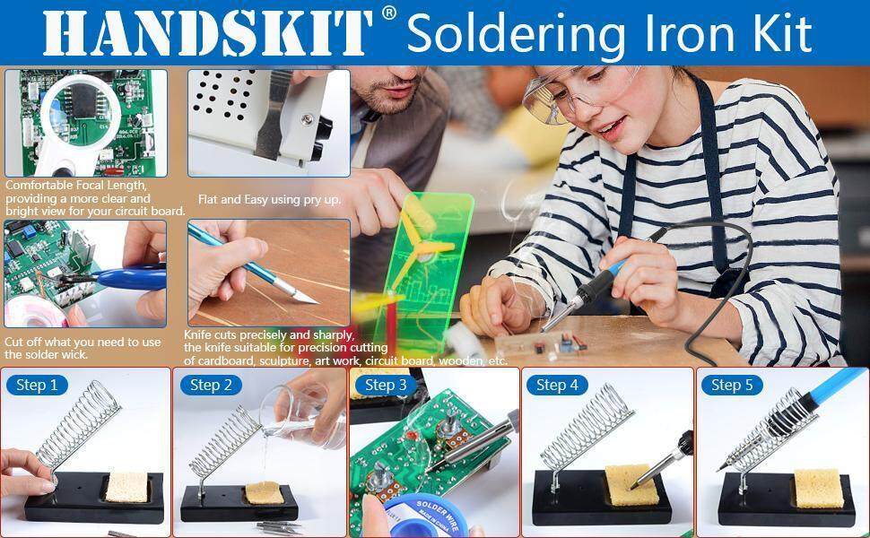 HANDSKIT soldering iron kit