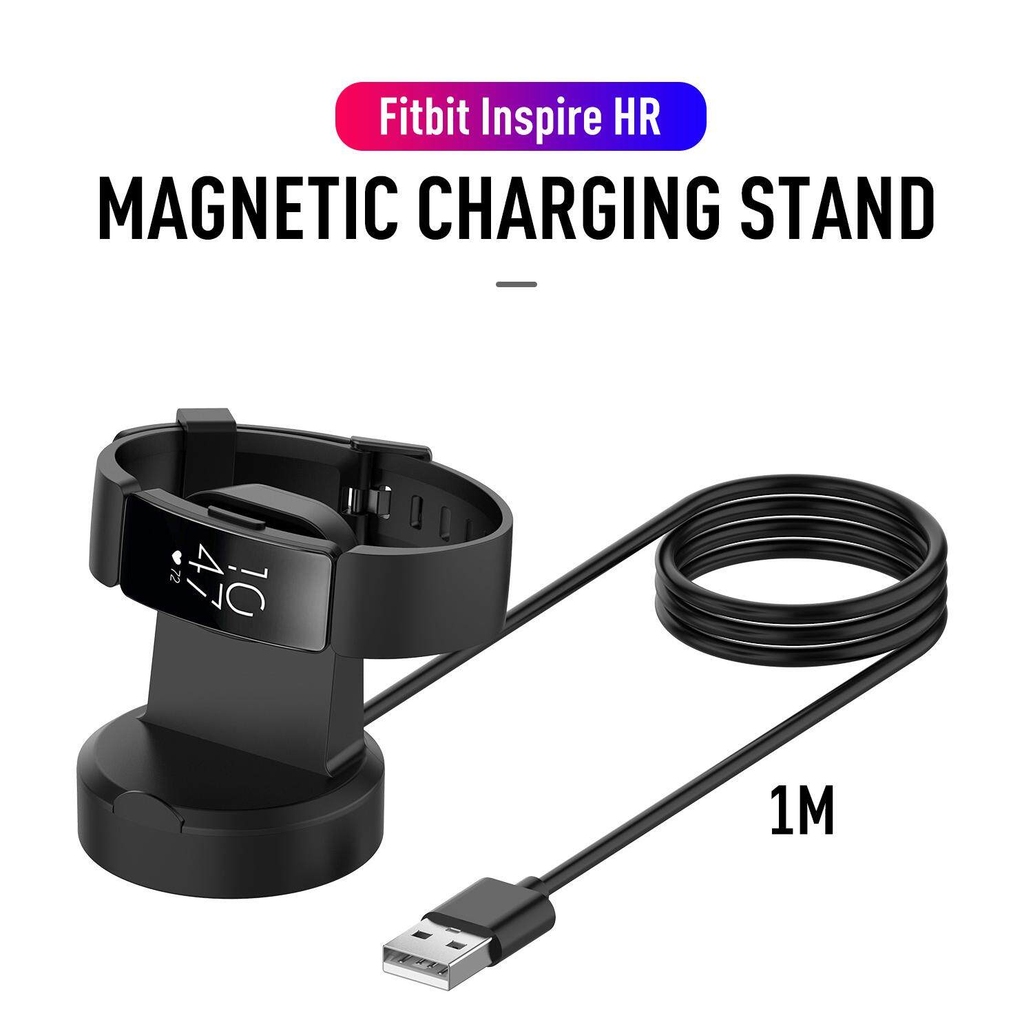 how to charge fitbit inspire hr without charger