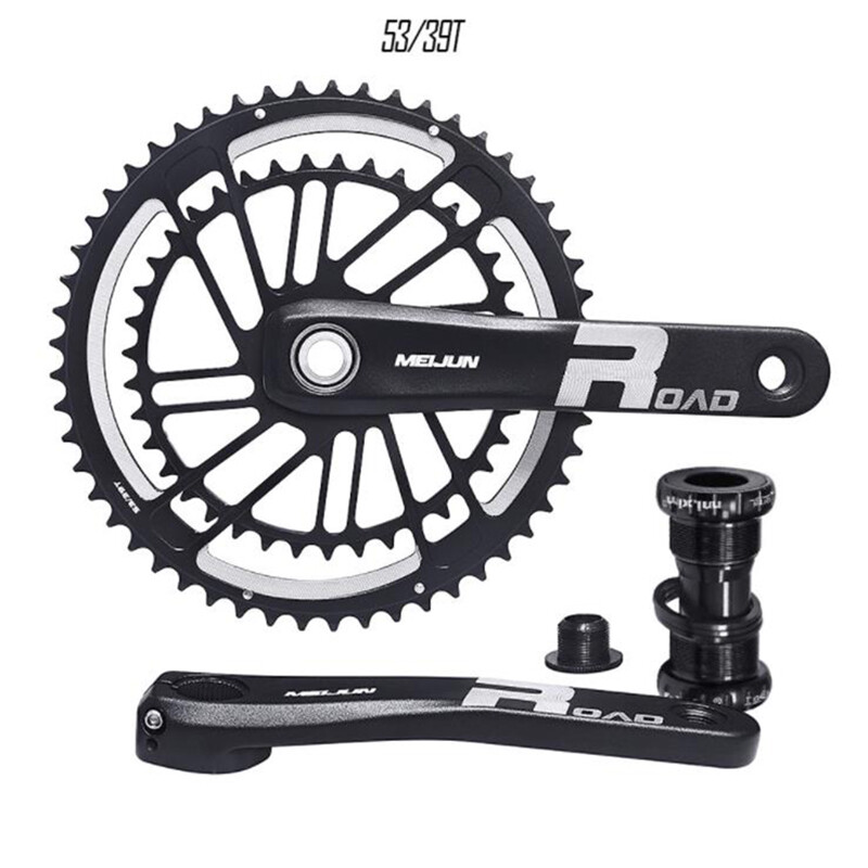 Meijun gxp xe đạp crankset với trục giữa 170mm xe đạp leo núi crankstraight-cùng xích 50/34t 53/39t đối với sram crank