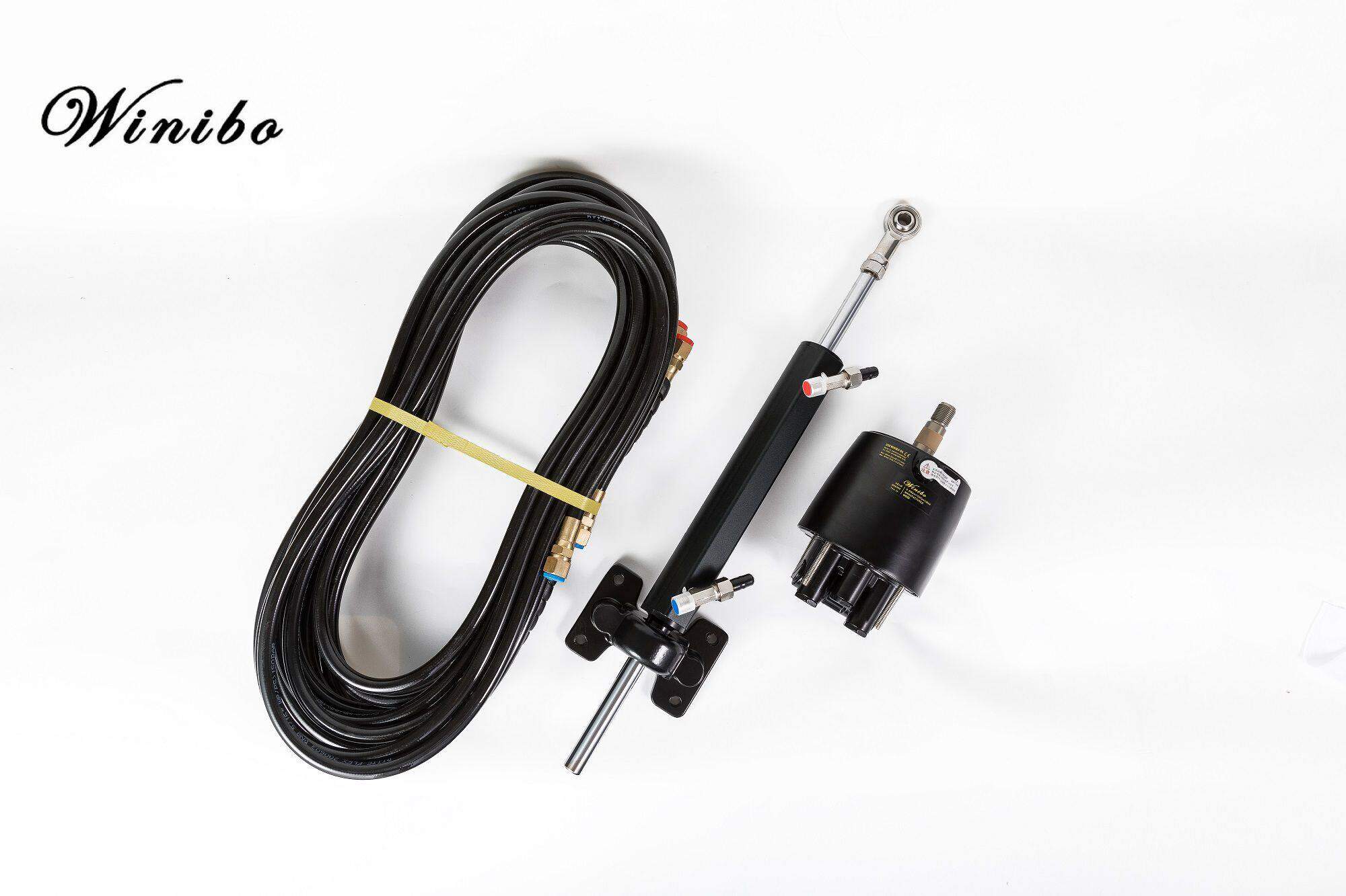 Winibo WQWJ Inboard Hydraulic Steering Kit with Helm Pump, Compact Cylinder, Tubing for Vessels Sizes up to 11 Meters or 36 feet ราคา 14,695 บาท*ส่งฟรี