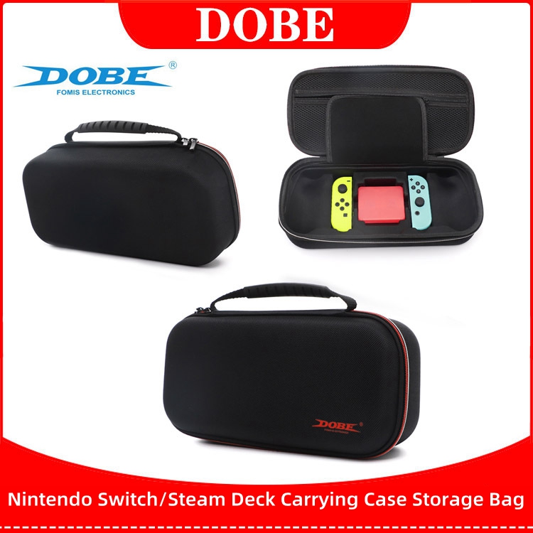 Dobe tns-2136 chính hãng hộp đựng hộp đựng túi xách cho nintendo switch/steam deck máy chơi game tay cầm chơi game hộp du lịch cầm tay switch oled/switch lite máy chủ chơi game joy-con vỏ bọc bảo vệ tay cầm chơi game ns joycon túi xách tay