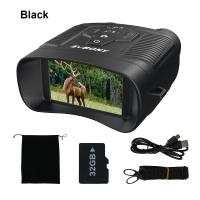 Svbony SA206 Ir 4K Night Vision Goggles with 8X Digital Zoom Night Vision Binoculars 5000mAh Rechargeable 32GB Card for Camping&Security&BirdwatchingWildlife ObservationBackyard Stargazing Night Fishing