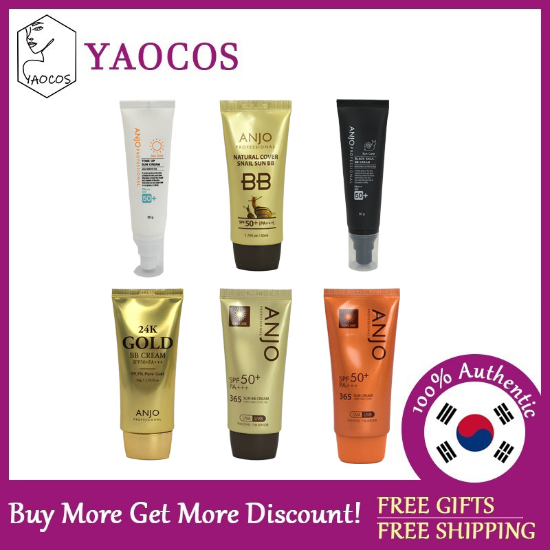 [ANJO] Sun BB Cream / 6 Options