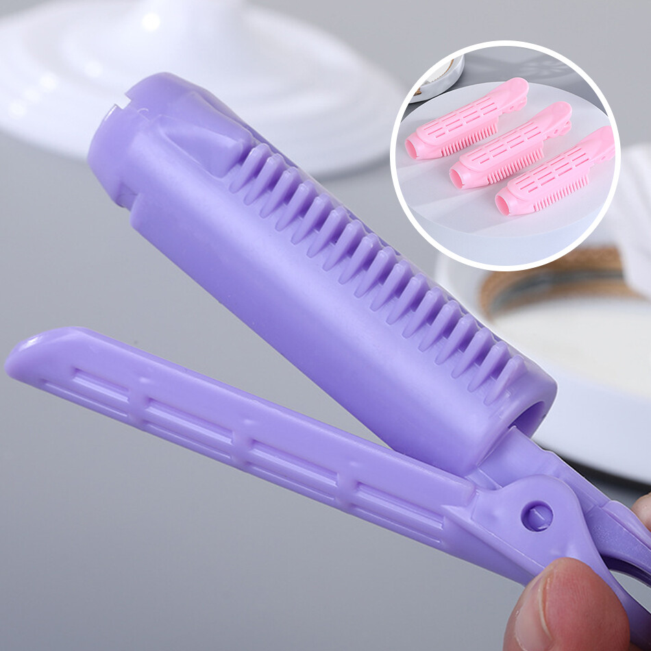 3 Cái Kẹp KẹP UốN Tóc Que Uốn Tạo Kiểu Tóc Mái Bông Ghim Tạo Kiểu Tóc Vật Tư Phụ Tùng Phụ Kiện Máy Uốn Tóc Thời Trang Cho Lười Kẹp Tóc Uốn Xoăn Máy Uốn Tóc Mái