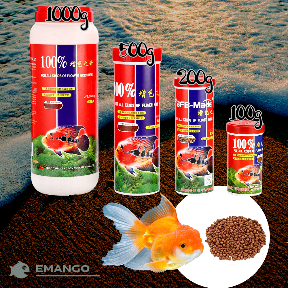 Xoài Nhiều Loại La Hán Và Cá Nhiệt Đới Dạng Hạt Dinh Dưỡng Thức Ăn Cho Cá 100G 200G 500G 1000G Rohan Thức Ăn Cho Cá Nhiệt Đới Tăng Cường Ăn Chay Thức Ăn Cho Cá