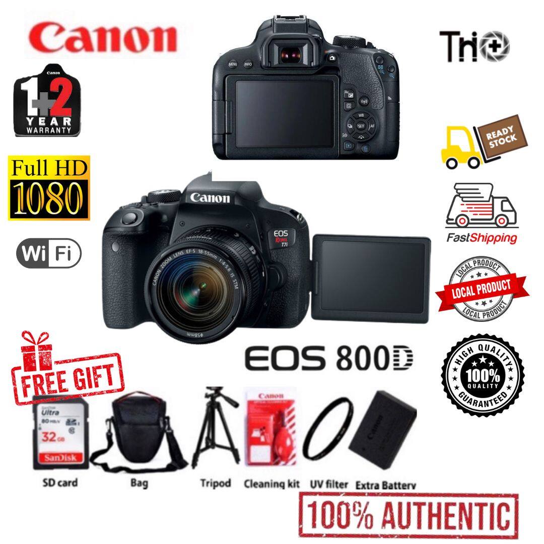 Canon EOS 800D (Rebel T7i / Kiss X9i) Price in Malaysia & Specs ...