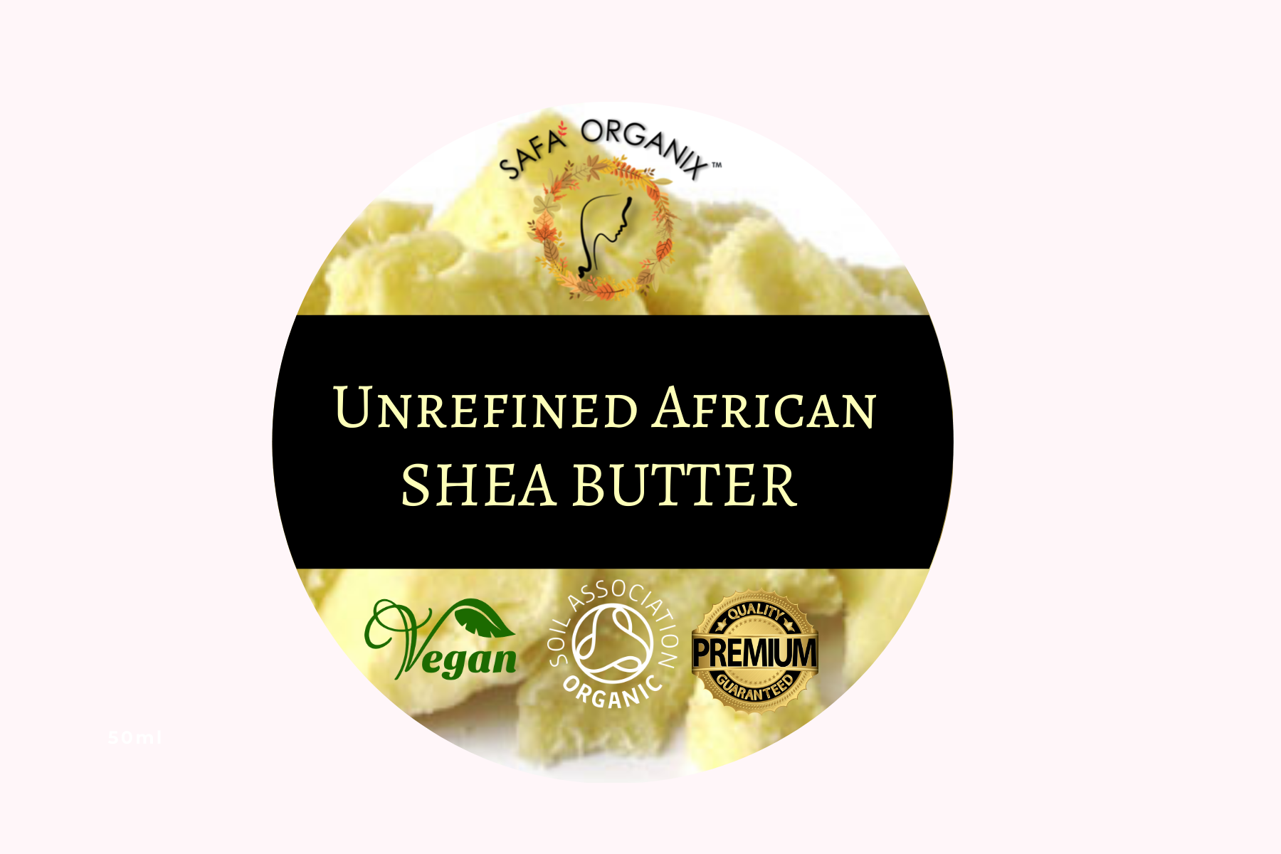 Gambar Unrefined  Raw Shea Butter (500G) Premium Quality !Promosi!