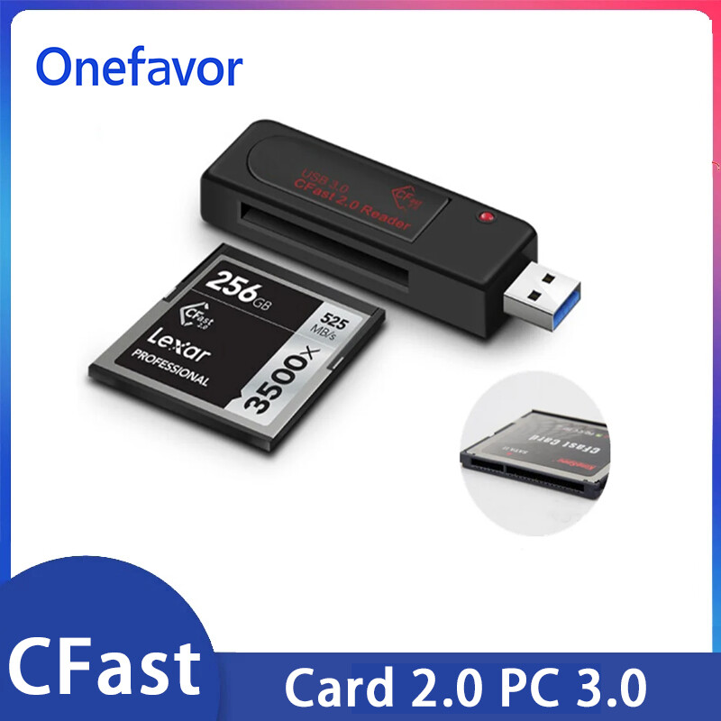 Cfast 2.0 đầu đọc thẻ chất lượng cao máy tính usb 3.0 canon nikon máy ảnh slr đầu đọc thẻ nhớ đầu đọc thẻ c302