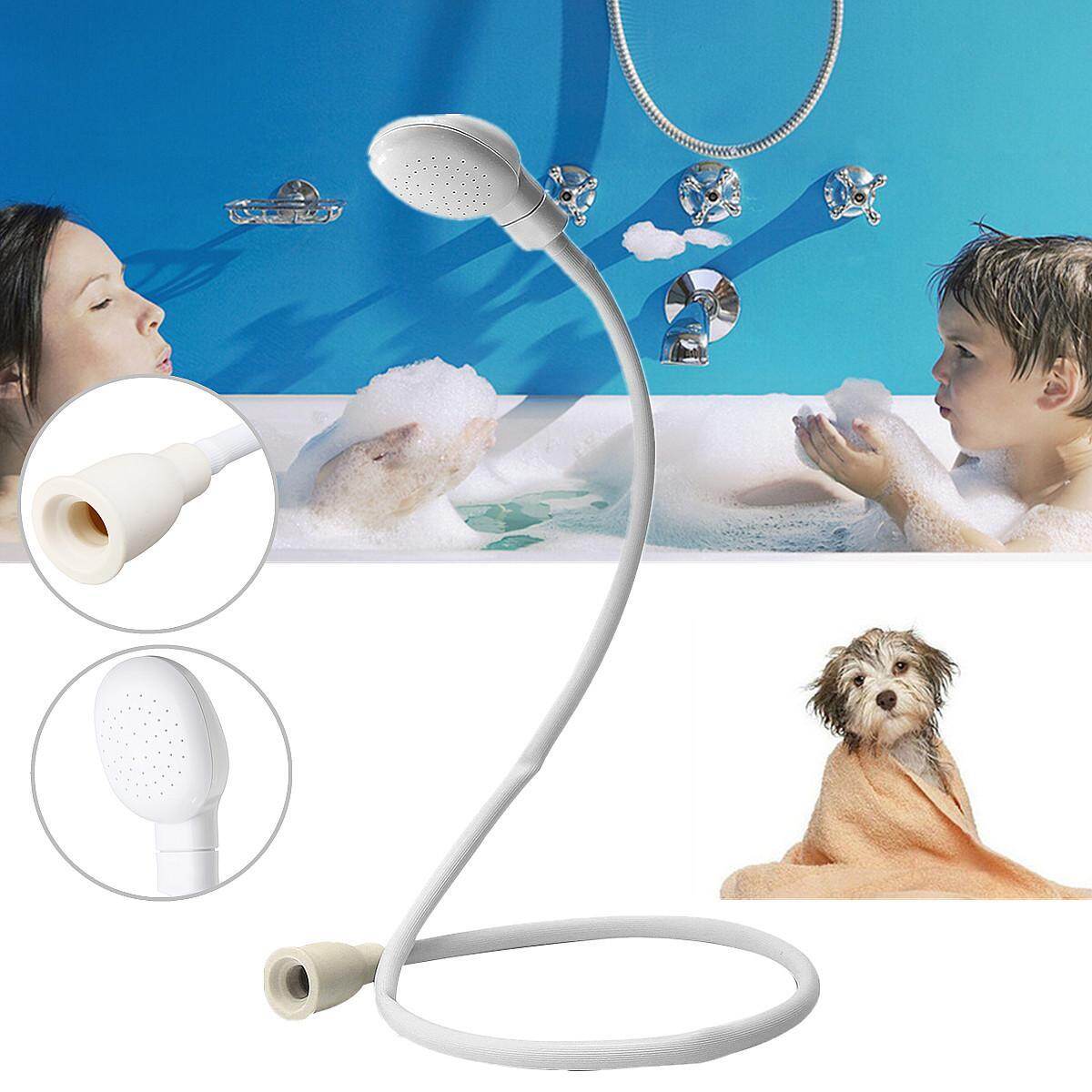 For The Lovely Portable Dog Pet Care Shower Spray Hose Bath Tub