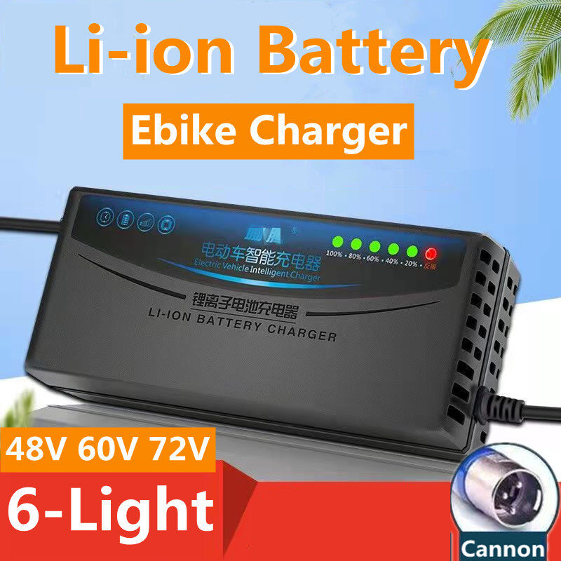 [Pin Li-ion]  24V 36V 48V 60V 72V 2A 3A 5A  Sạc xe đạp điện Bộ Sạc Bình Ắc Quy Máy Sạc Bình Ắc Quy s