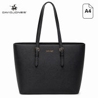 David Jones Paris women tote bag pu leather female crossbody bag large lady handbag
