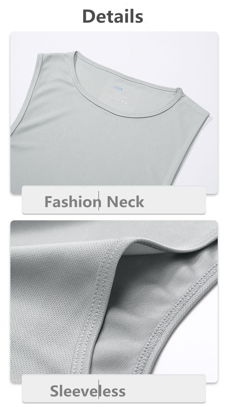 Sportbekleidung Outdoor Marathon Running Fiess Weste Shorts Set für Herren_voghion.com