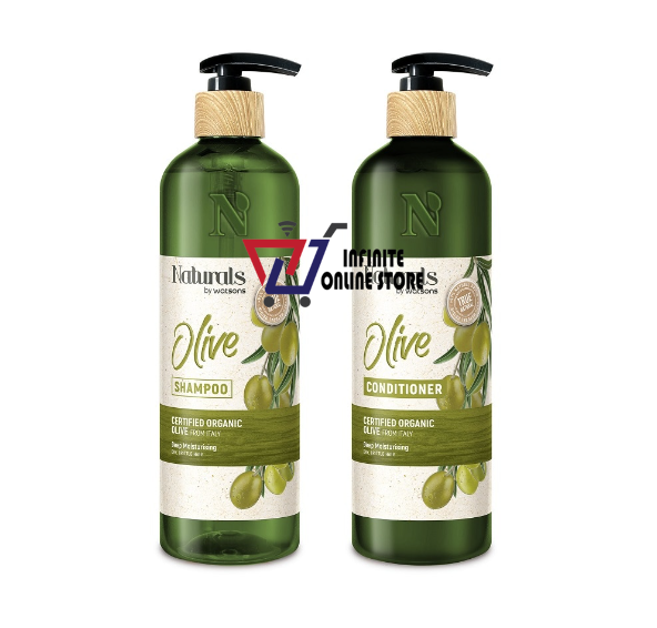 Gambar NATURALS BY WATSONS Hair Care Olive Shampoo   Conditioner Set