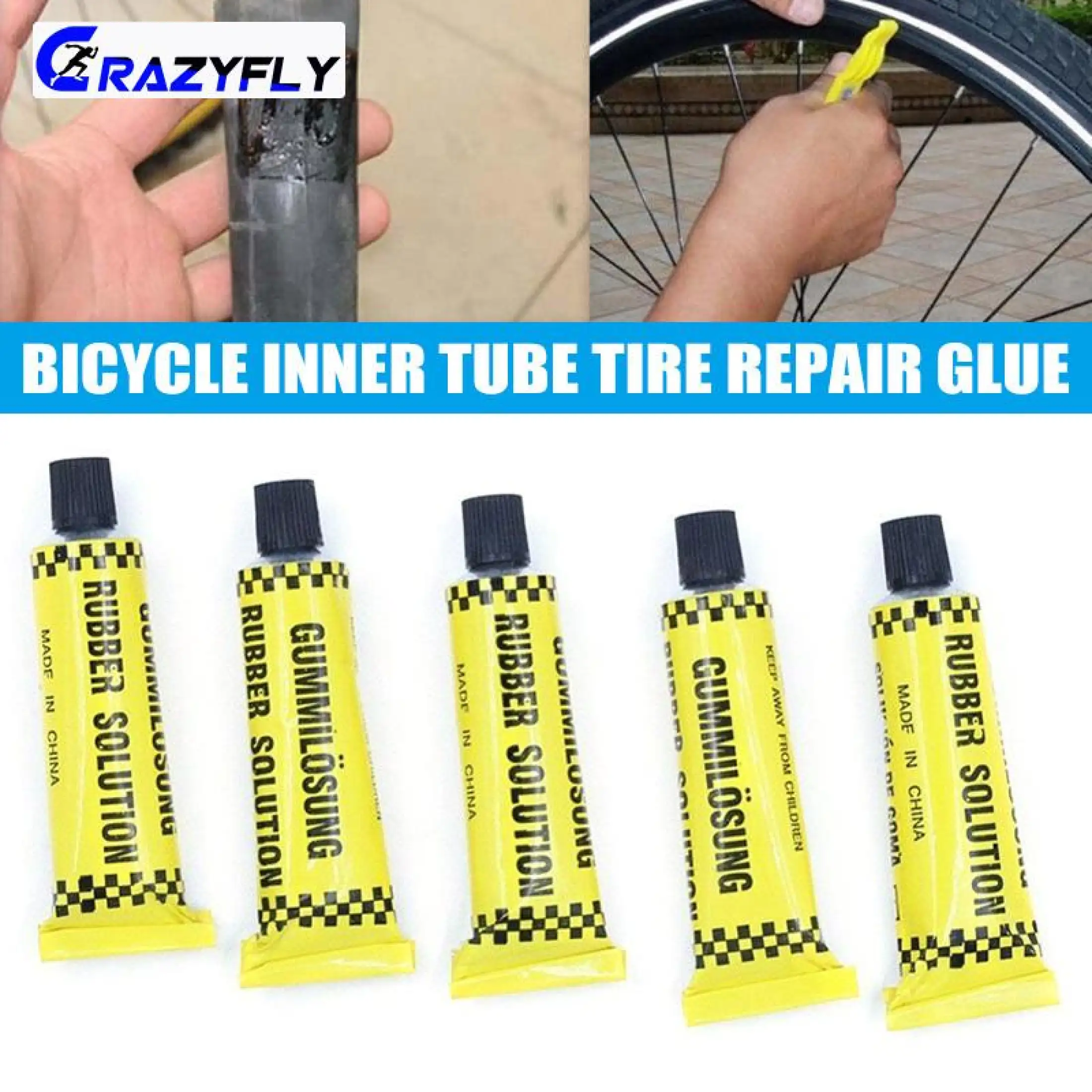 Crazyfly Bicycle Bike Tire Tyre Tube 