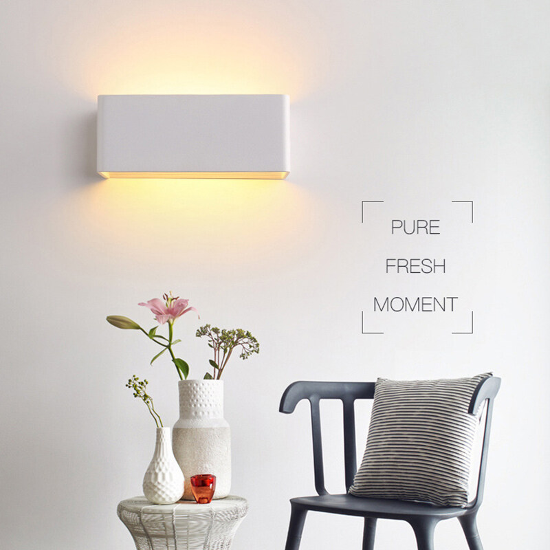 Modern LED wall lamp Simplicity Aluminum Background wall decoration