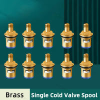 Brass Faucet Valve Spool Single Cold Bathroom Universal Gripo Core Repair Accessories Easy Install Water Piping Replacement