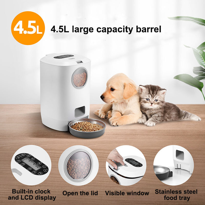 uunitona automatic pet feeder
