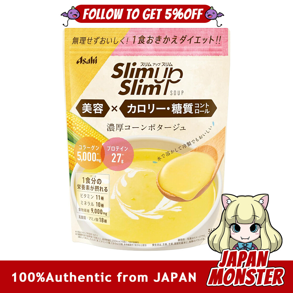 Asahi Slim Up Slim Corn Soup 360g Japan