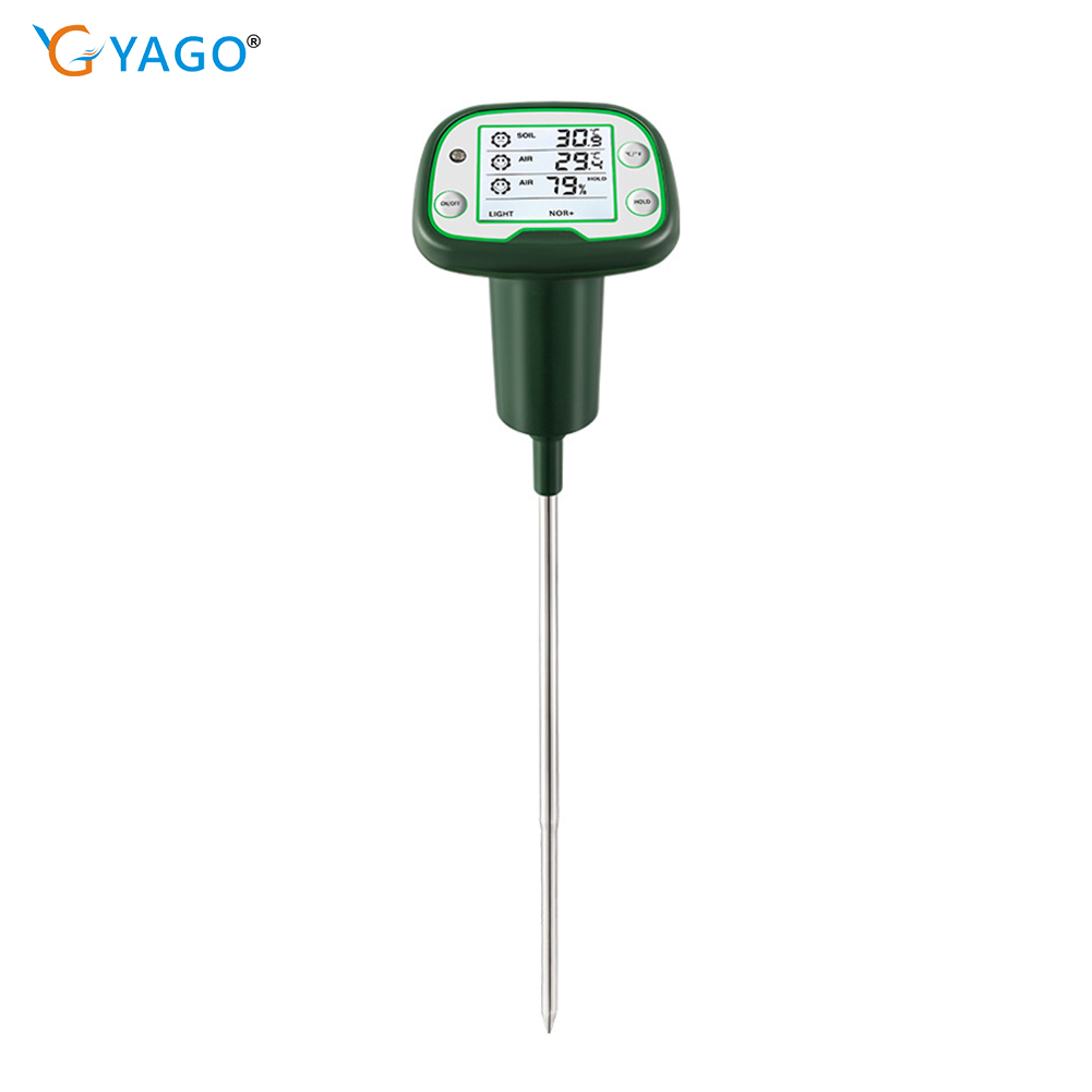 2023 NEW RCYAGO High Quality Soil Moisture air temp Humidity Tester Humidity Soil Meter Daylight Tester ราคา 389 บาท*ส่งฟรี