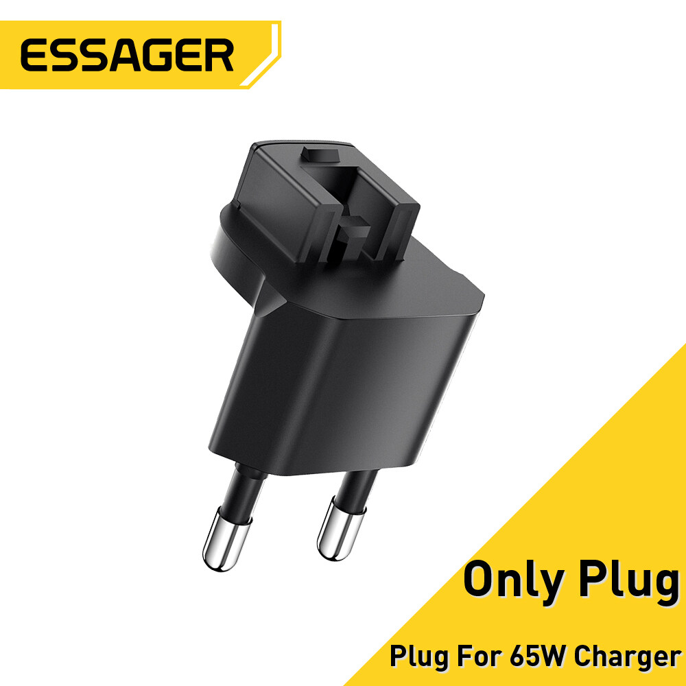 Essager Bộ Chuyển Đổi Phích Cắm Cho Essager Bộ Sạc USB Type C GaN 65W