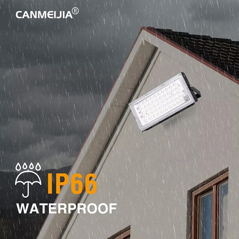 Đèn pha led 50w, đèn pha chiếu sáng ngoài trời ac 220v 230v 240v đèn đường led chống nước ip65 chiếu sáng cảnh quan