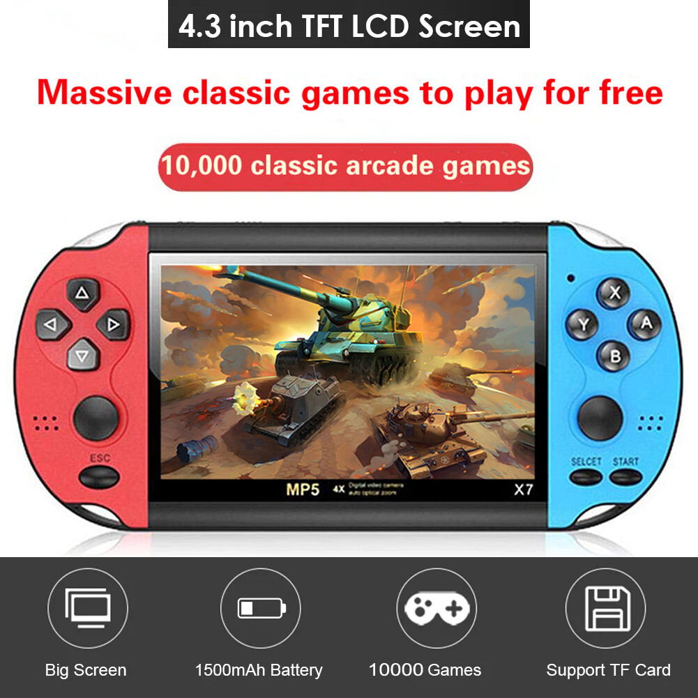 Chơi game tay cầm xách tay retro trò chơi video máy chơi game portatil Mini Arcade Videogames cho cầm tay gia đình Túi retrogaming
