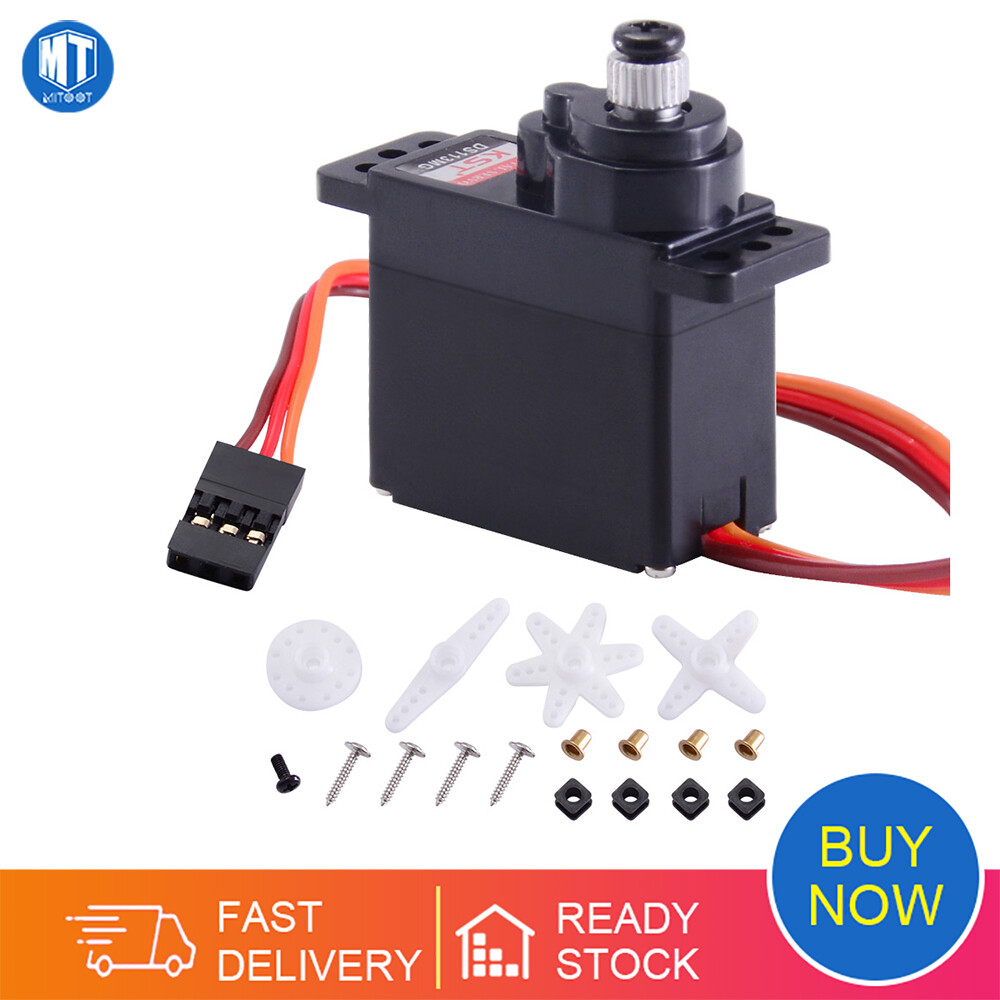 1 / 2 / 4 chiếc động cơ servo cánh kst ds113mg 0.12 giây bánh răng kim loại servo kỹ thuật số không lõi cho máy bay trực thăng điều khiển từ xa 450