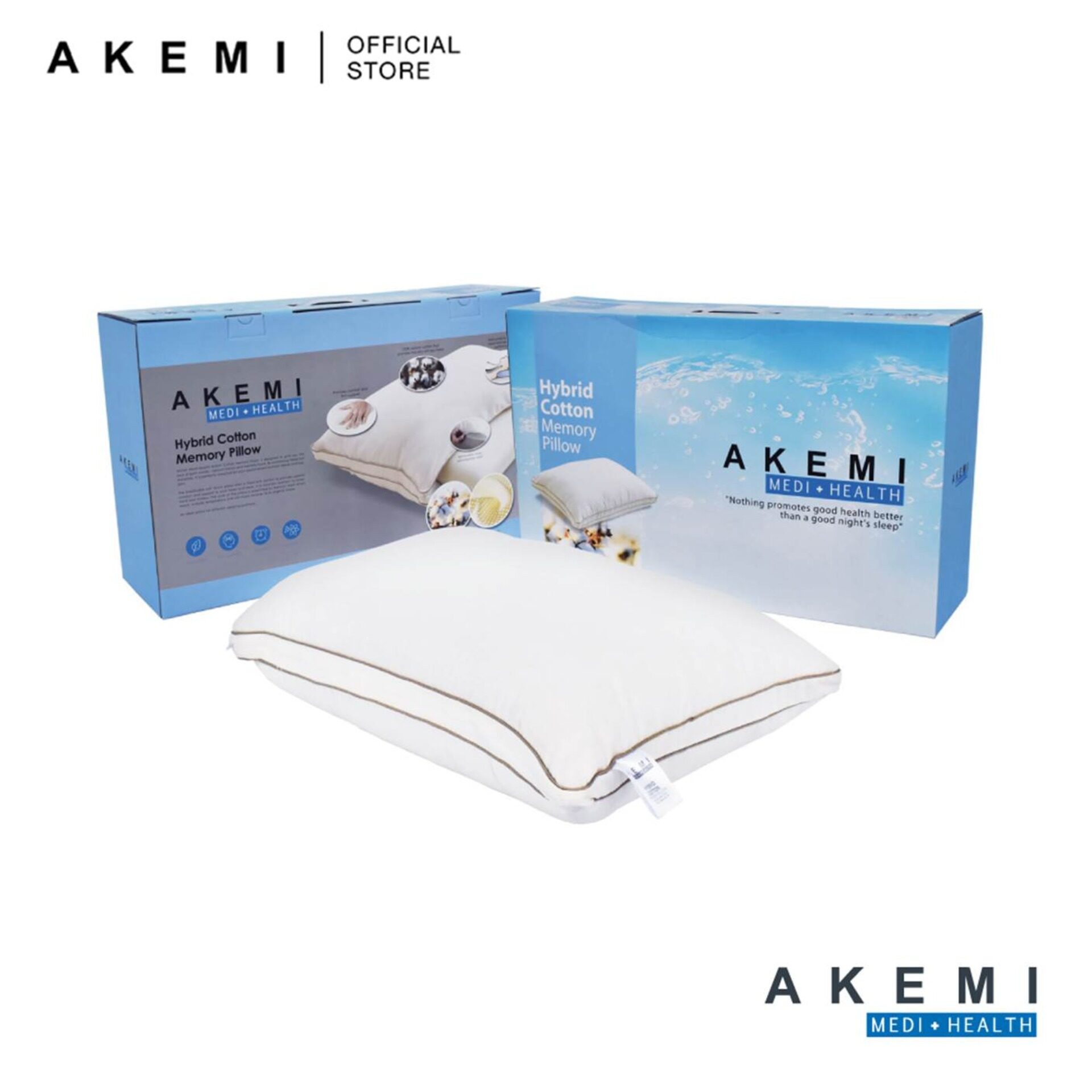 akemi aloe vera memory pillow