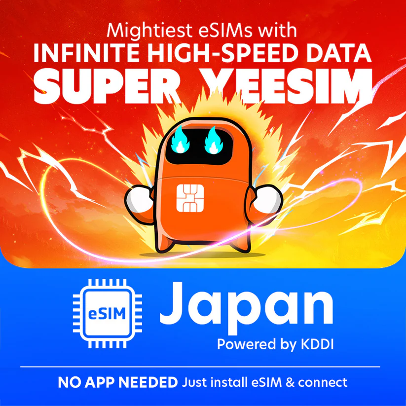 eSIM Japan Infinite Data (Unlimited High-Speed 5G Data. No Speed Cap.) Harga 72 Ringgit*Penghantaran Percuma