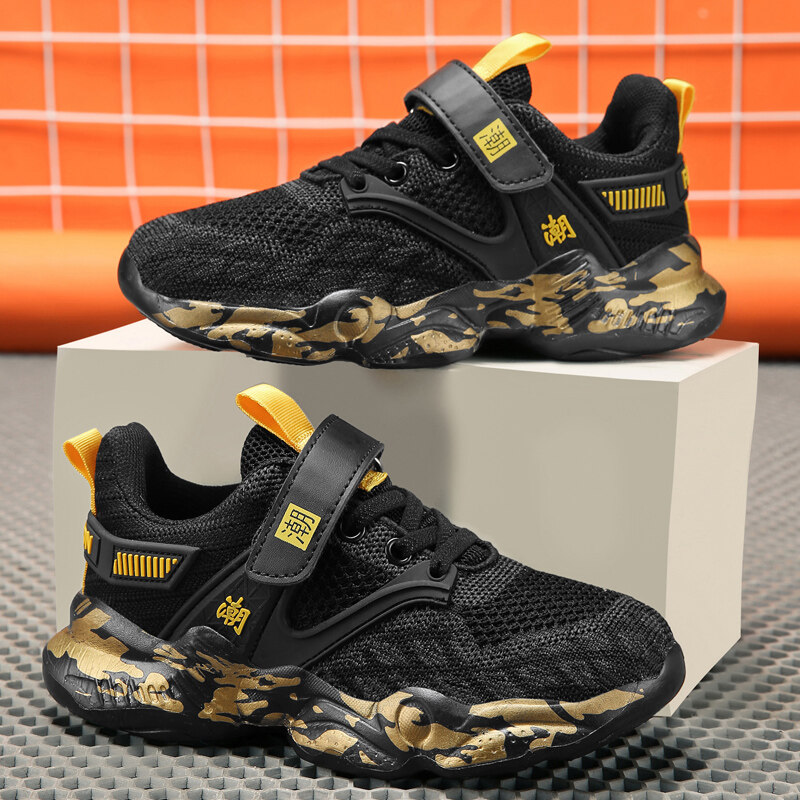 Trường Học Cho Bé Trai Giày Thể Thao Mới Giày Chạy Bộ Hàn Quốc 2023 Thoải Mái Nhẹ Giày Lưới Thể Thao Giày Thể Thao 4 Đến 5 6 7 8 9 10 11 12 13 14 15 16 17 Đến 18 Tuổi Trẻ Em Và Chàng Trai Trẻ