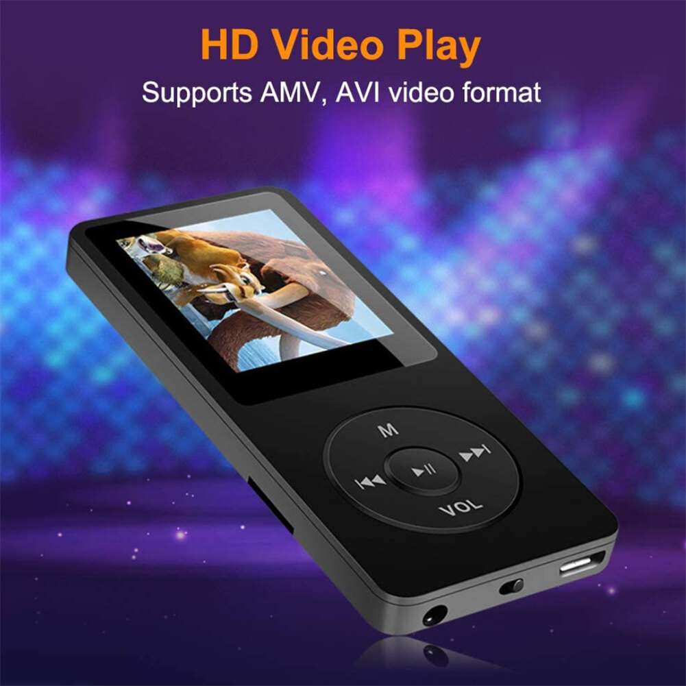 Máy nghe nhạc mp3 với bluetooth máy nghe nhạc mp3 mp4 máy nghe nhạc kỹ thuật số với đài fm/máy thu âm/đầu đọc sách điện tử/video