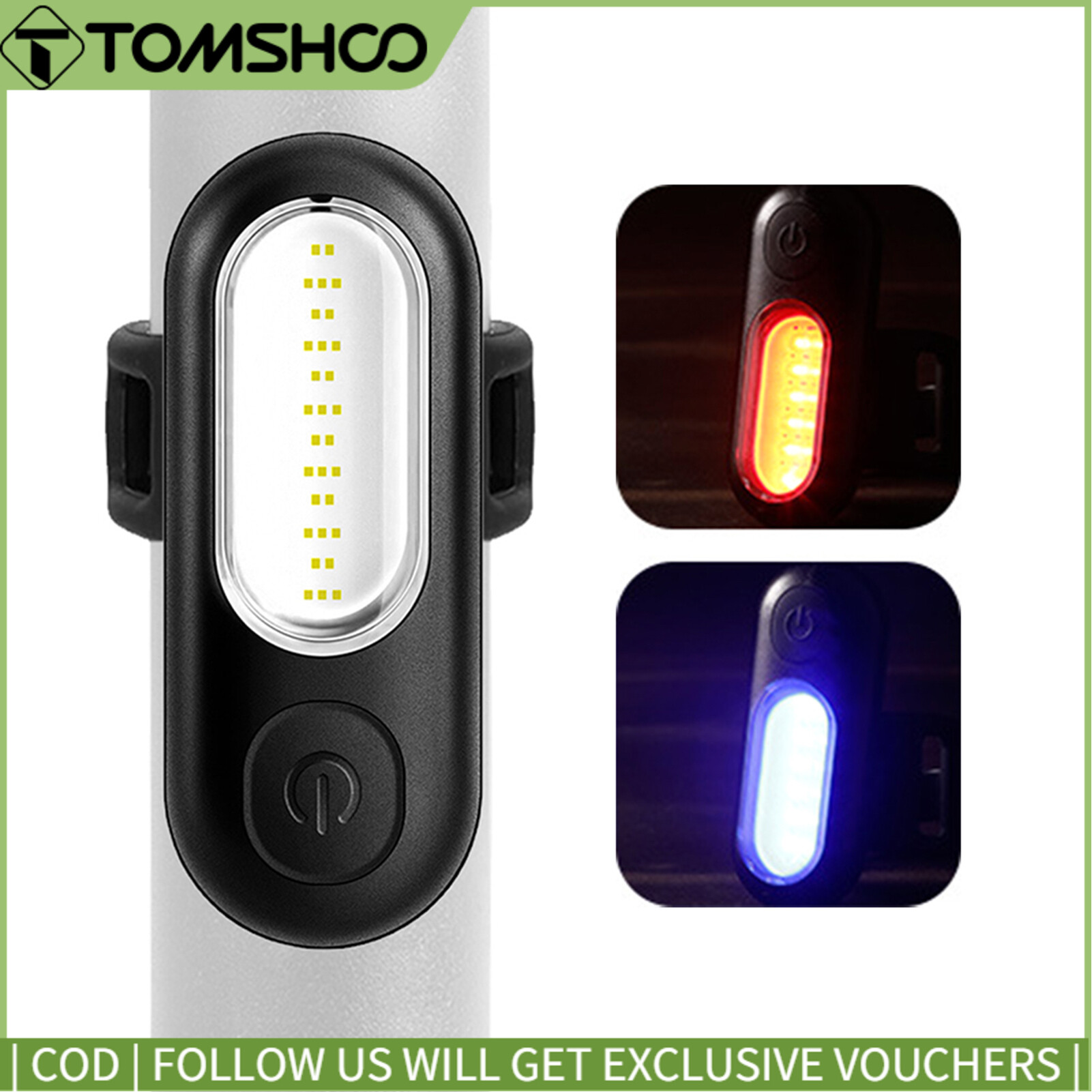 Topp cycling đèn hậu xe đạp đèn led sạc usb cho xe đạp đèn hậu đèn pha an toàn cho xe đạp đèn cảnh báo
