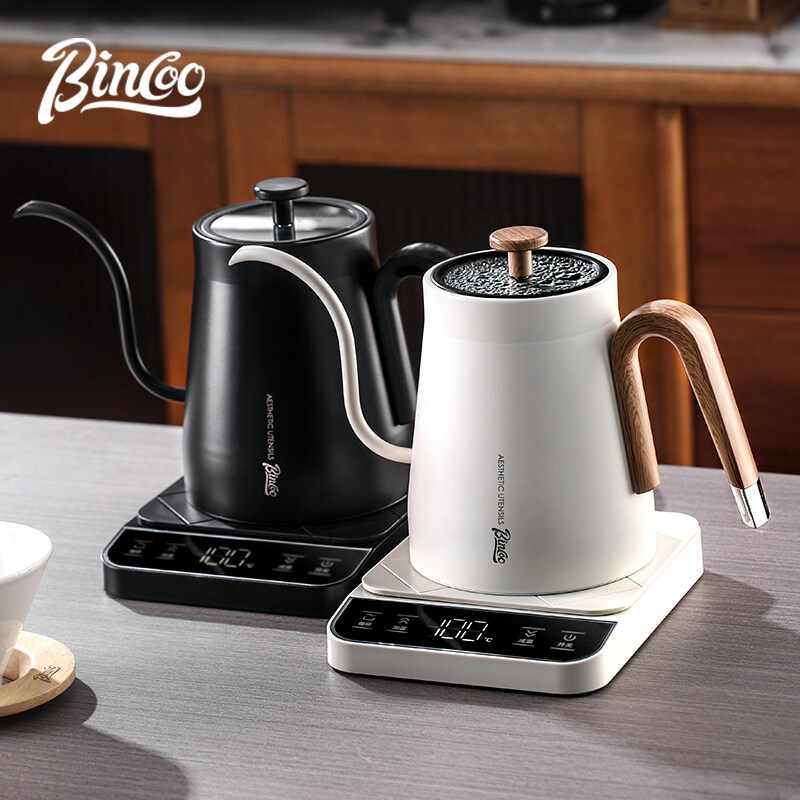 Electric Gooseneck Kettle 1350W 800ML Hand Brewed Kettle Coffee Pot Intelligent Constant Temperature Control Tea Pot Portable Kettle ราคา 2,241 บาท*ส่งฟรี