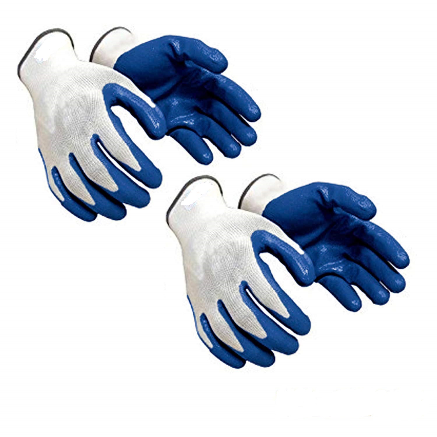 Best Nylon, Nitrile coating, Chemical resistant Safety Hand Gloves (1 Pair)
