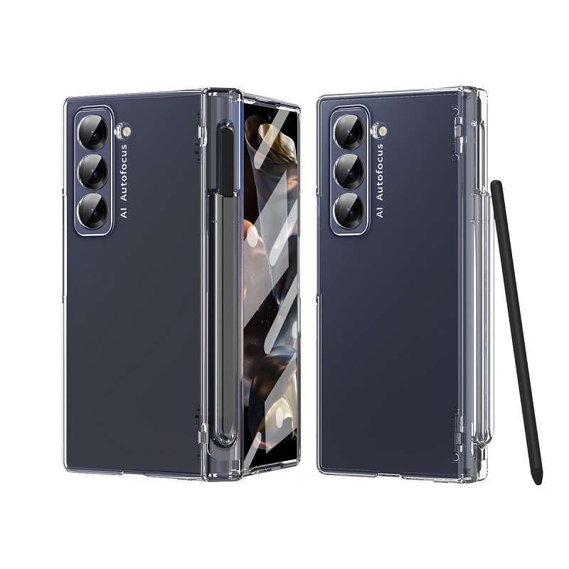 Glass Screen For Samsung Galaxy Z Fold Special Fold SE Case Pen Slot Hinge Frosted Back Cover