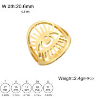 SKYRIM Womens Ring Loop Clover Pattern Ring Couple Ring Fashion Jewelry
