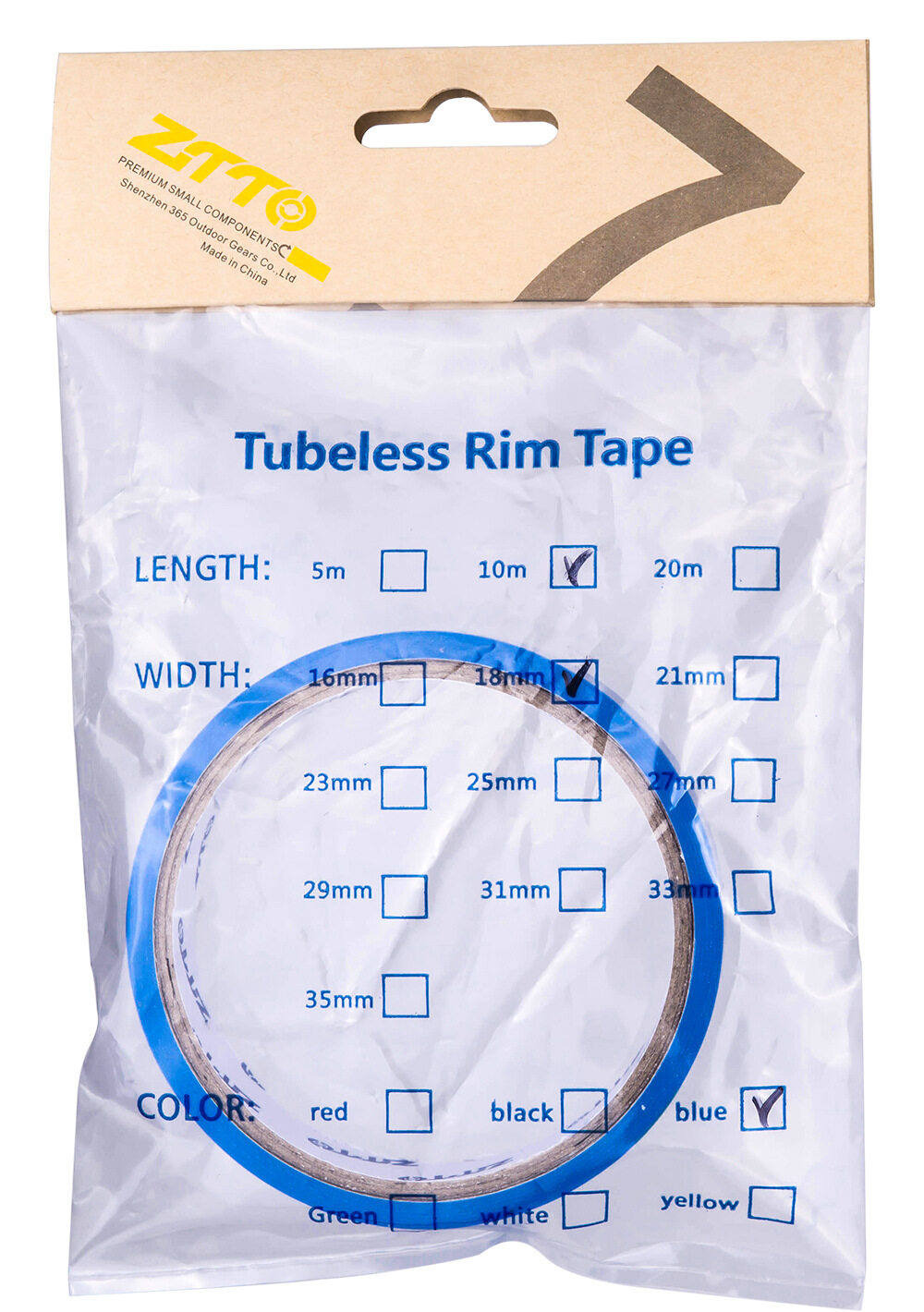 ZTTO Bicycle Tubeless Rim Tapes MTB Mountain Road Bike rim tape Strips 10 meter 