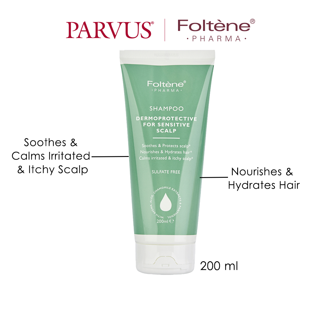 Gambar Foltene PHARMA Dermoprotective Shampoo for Sensitive Scalp (200 ml)