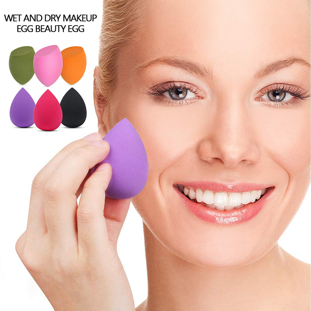 Gambar LemonBlue Makeup Sponge Blender Foundation Sponge for Liquid Powder Beauty Makeup Makeup Sponges For Foundation And Concealer Disposable Makeup Sponge Makeup Sponges For Foundation Makeup Sponges For Blending Blender Makeup Sponge Small