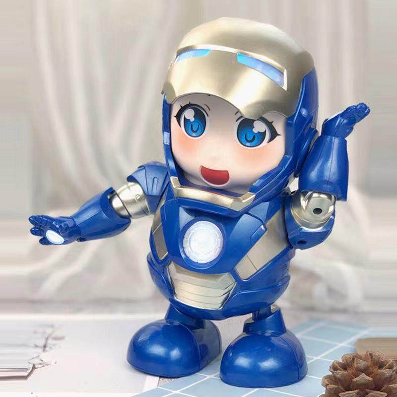 Dance Hero toy for kids, Dancing Robot with light and music, Iron