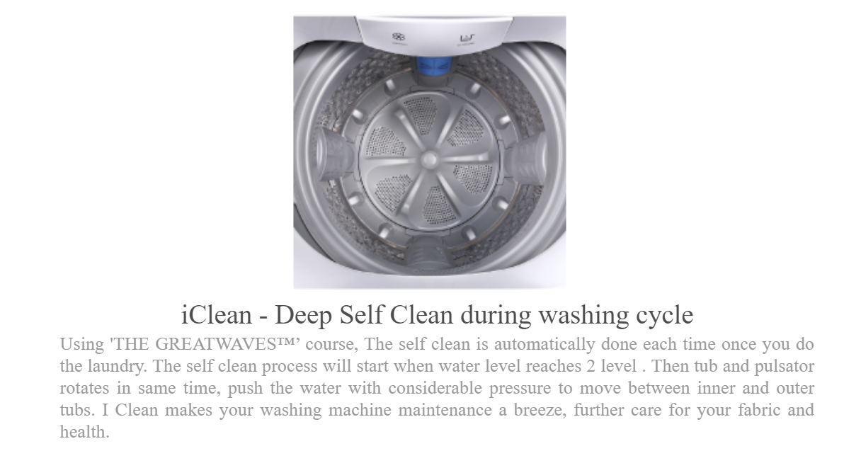 Toshiba 9kg Top Load Fully Auto Washing Machine AWJ1000FM(SG) Mesin