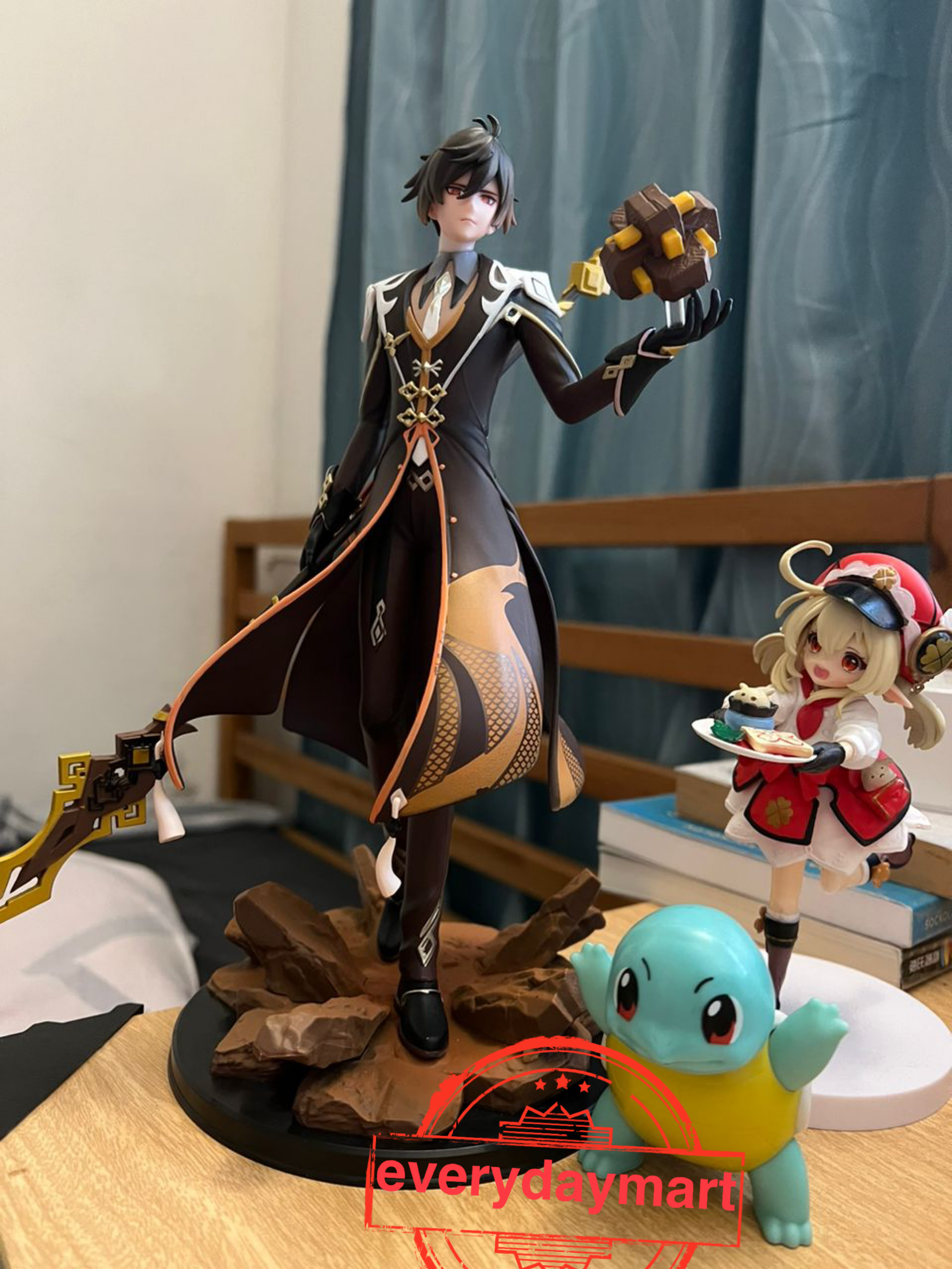 Clybeaut – Figurine ZhongLi Genshin Impact 23 Cm – Statue De Collection Officieuse – Cadeau Parfait Pour Les Fans D’anime