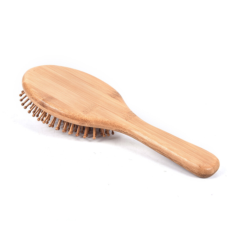 Mishun318862 1 Chiếc Lược Chải Tóc Mát Xa Bằng Gỗ Lược Chải Chăm Sóc Sức Khỏe Da Đầu