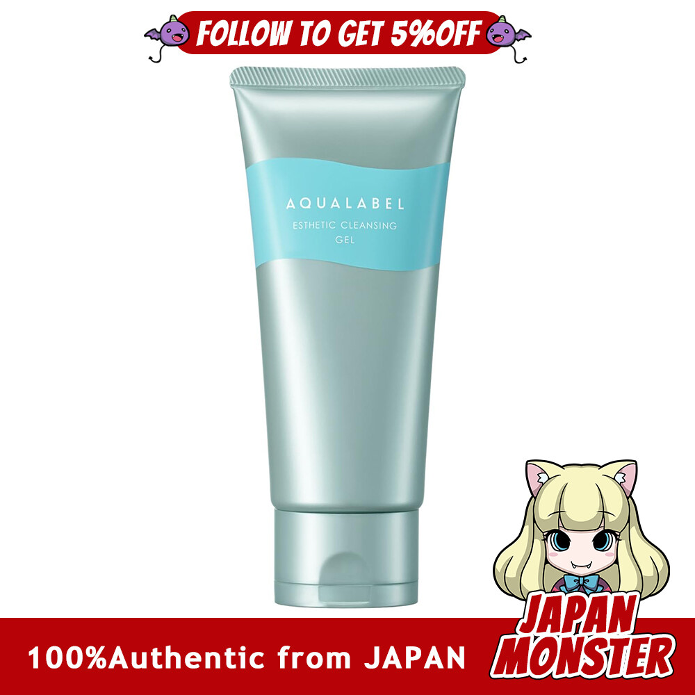 Aqualabel Esthetic Cleansing Gel 130g keratin plug dissolving formula pore care facial cleanser makeup remover Japan